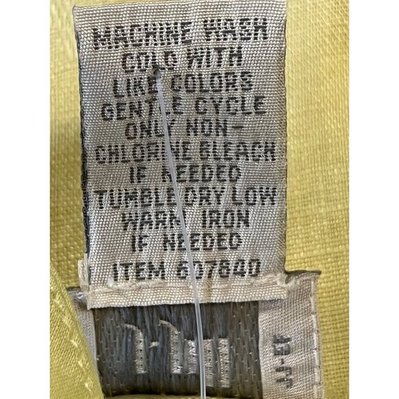 J. Jill Plus 3X Linen Apple Green Dress Floral Square Neck Half Sleeve Midi New - Picture 10 of 10